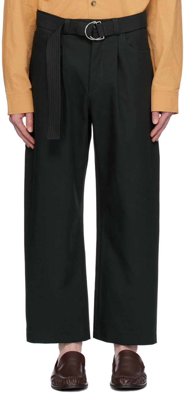 Nadrág Nanushka Ferre Trousers Fekete | NM24RSPA00797