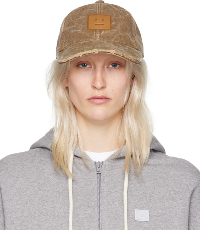 Kupakok Acne Studios Face Cap Barna | C40316-