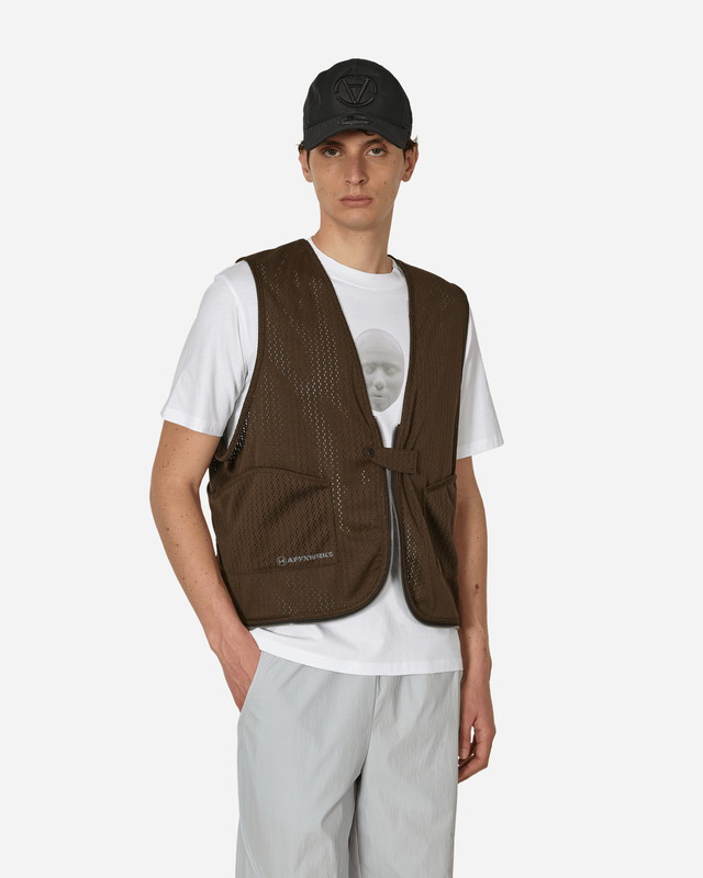 Mellények AFFXWRKS Bag Vest Olive Zöld | SS24ML02 OLDR