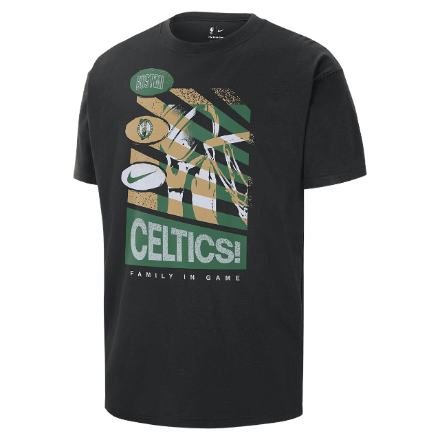 Póló Nike NBA Boston Celtics Courtside Fekete | HF1655-010