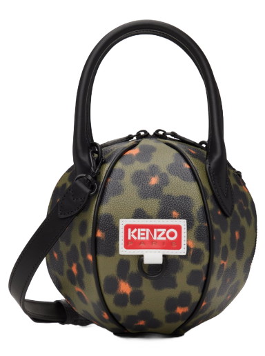 Kézitáskák KENZO Paris Hana Leopard Discover Bag Zöld | FD52SA728B01