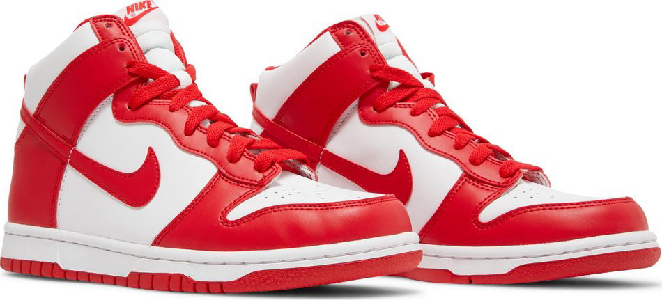 Sneakerek és cipők Nike Dunk High "University Red" GS 
Piros | DB2179-106, 1