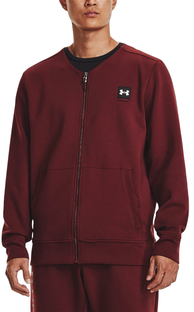 Sweatshirt Under Armour UA Summit Knit Graphic FZ 
Piros | 1373802-690