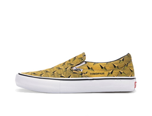 Sneakerek és cipők Vans Slip-On Supreme Diamond Plate Yellow Sárga | VN0A347VTEG