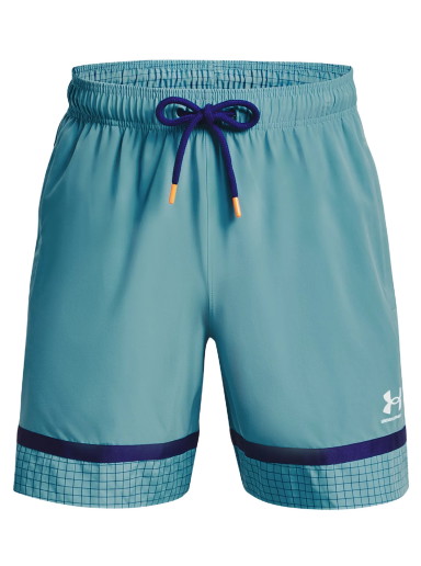 Rövidnadrág Under Armour Accelerate Woven Shorts Türkizkék | 1377224-433