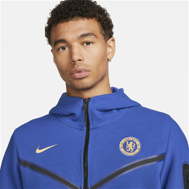 Sweatshirt Nike Chelsea FC Tech Fleece Windrunner Kék | DV4822-495, 4