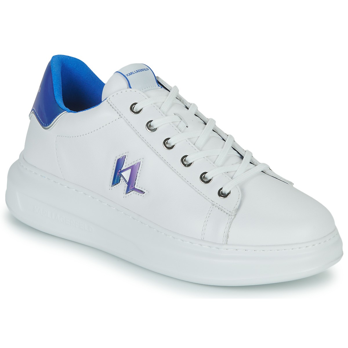 Sneakerek és cipők KARL LAGERFELD KAPRI Nano KL Lace Lo Fehér | KL52536-01B, 1