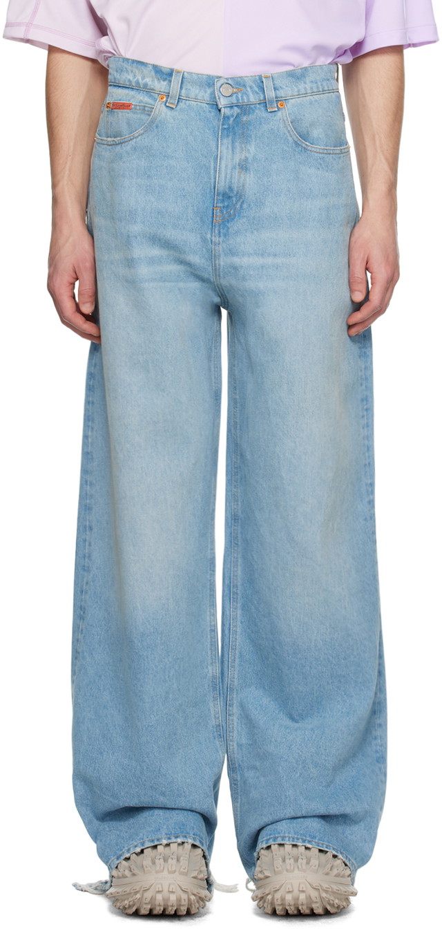 Farmer Martine Rose Extended Jeans Kék | MRSS24-225