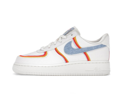 Sneakerek és cipők Nike Air Force 1 Low Sail Denim Swoosh W Fehér | DJ4655-133