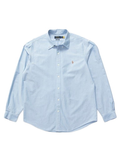 Ing Polo by Ralph Lauren Custom Fit Oxford Shirt Kék | 710792041002