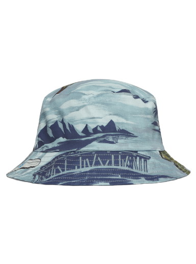 Kalapok General Admission Santa Monica Airlines Bomber Plane Bucket Hat Türkizkék | SMA11 MULTI