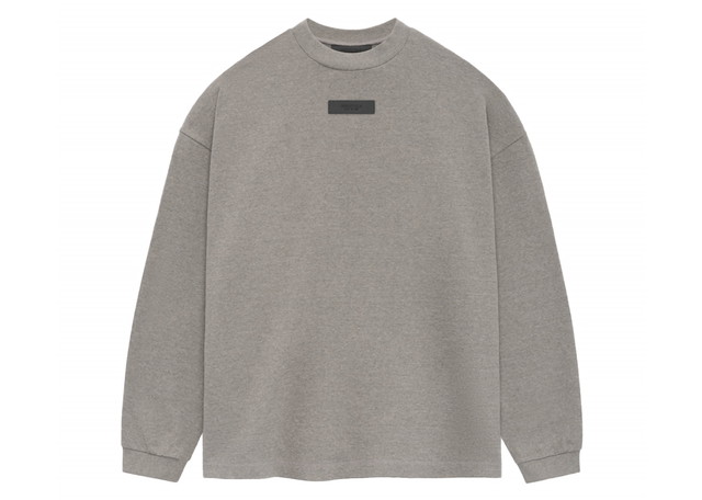 Sweatshirt Fear of God Core Collection L/S Tee Heather Grey Szürke | 125SU244201F