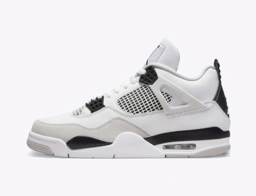 Sneakerek és cipők Jordan Air Jordan 4 "Military Black" GS Fehér | 408452-111