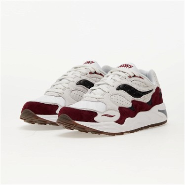 Sneakerek és cipők Saucony Grid Shadow 2 Cream/ Red Burgundia | S70773-2, 5