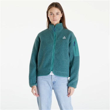 Sweatshirt Nike ACG "Arctic Wolf" Polartec Oversized Fleece Full-Zip Jacket Green Zöld | FB8006-361, 0