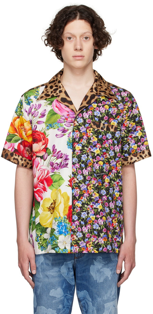 Ing Dolce & Gabbana Multicolor Cotton Shirt Többszínű | G5JH9TGEZP3