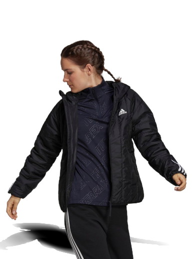 Széldzsekik adidas Originals Itavic 3-Stripes Light Hooded Jacket Fekete | GU3957