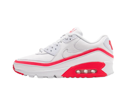 Sneakerek és cipők Nike Air Max 90 Undefeated White Solar Red 
Piros | CJ7197-103