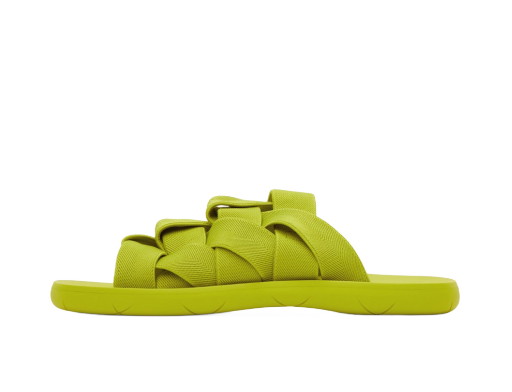 Sneakerek és cipők Bottega Veneta Intrecciato Slides "Green" Zöld | 651402 V0GV0