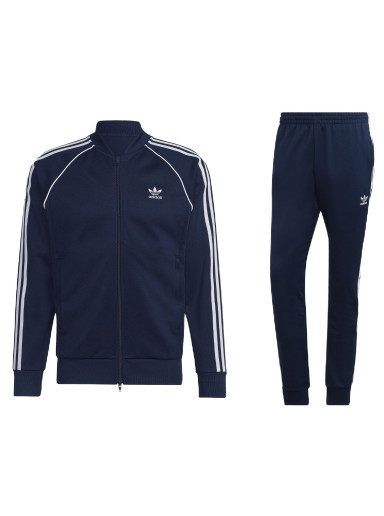 Tartozékok adidas Originals adidas Primeblue SST Track Jacket & Pant Set Night Indigo/White Sötétkék | HK7340/HK7353