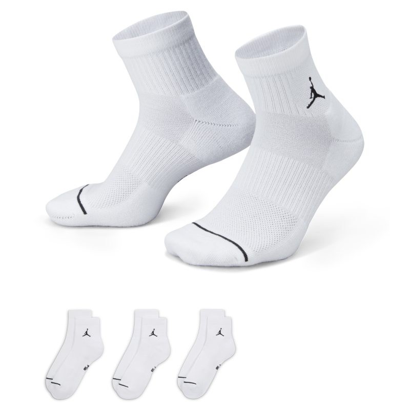Zoknik és harisnyanadrágok Nike Everyday Ankle Socks 3-pack Fehér | DX9655-100, 1