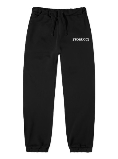 Sweatpants Fiorucci Angels Patch Jogger Fekete | W03BJOG1HBK