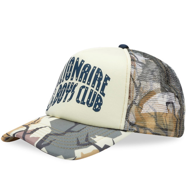 Camo Arch Logo Trucker Cap