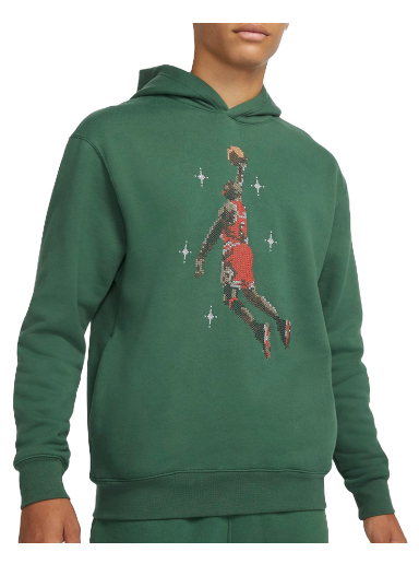 Sweatshirt Jordan Essential Graphic Fleece Hoodie Zöld | dc9713-333