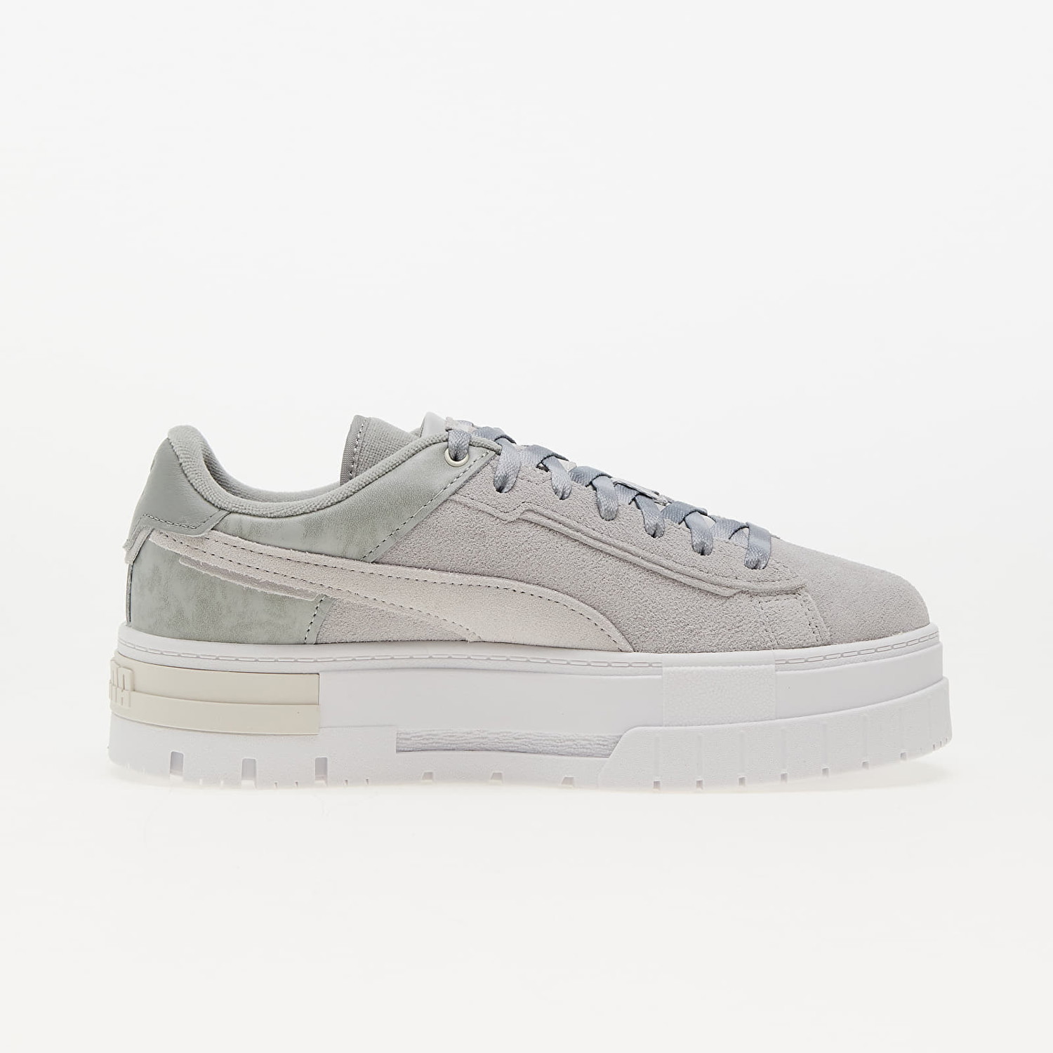 Sneakerek és cipők Puma Mayze Crashed Retreat Yourself Wns Gray, Women's low-top sneakers Szürke | 39638002, 1