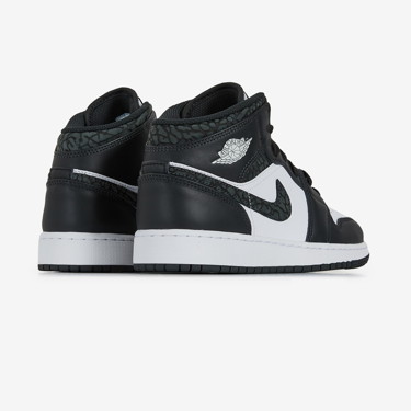Sneakerek és cipők Jordan Air Jordan 1 Mid "Black Elephant" W Fehér | FB9909-001, 3