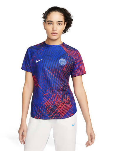 Póló Nike Paris Saint-Germain Dri-FIT Pre-Match Football Top Kék | DN2931-418