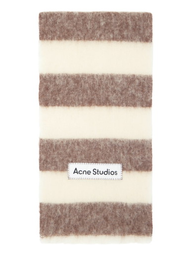 Sálak és kendők Acne Studios Stripe Scarf Barna | CA0245-