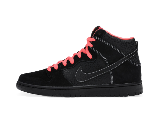 Sneakerek és cipők Nike SB SB Dunk High Black Safari Atomic Red Fekete | 305050-066