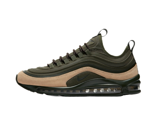 Sneakerek és cipők Nike Air Max 97 Ultra 17 Cargo Khaki Mushroom Zöld | 924452-300