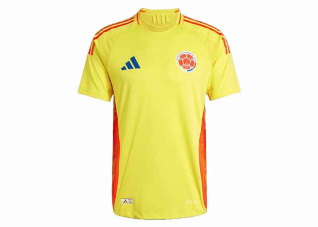 Sportmezek adidas Originals Colombia 2024/25 Home Authentic Jersey Impact Yellow Sárga | IP8280