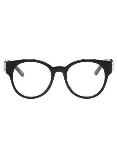 Napszemüveg Balenciaga Round Glasses Fekete | BB0173O