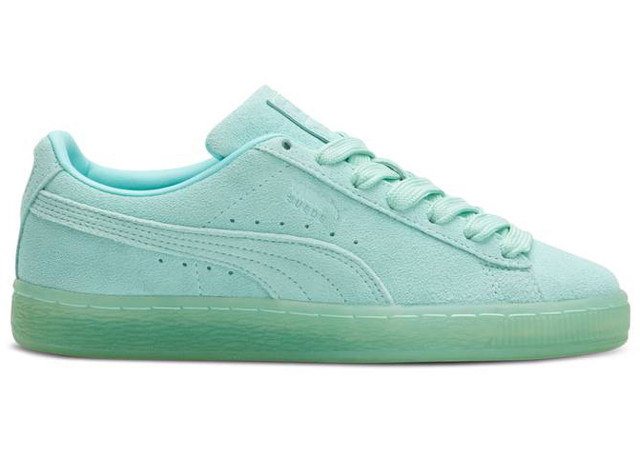 Sneakerek és cipők Puma Suede Classic Mono Iced Aruba Blue (GS) Türkizkék | 381471-01