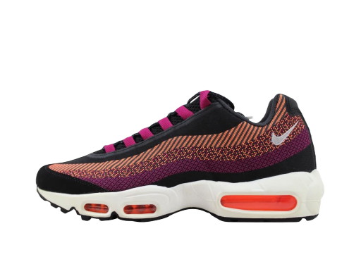 Sneakerek és cipők Nike Air Max 95 JCRD Black/Metallic Silver-Anthracite-Total Orange 
Narancssárga | 644793-001