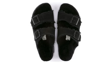 Sneakerek és cipők Birkenstock Arizona Shearling Black Narrow Fit Fekete | 752663, 5