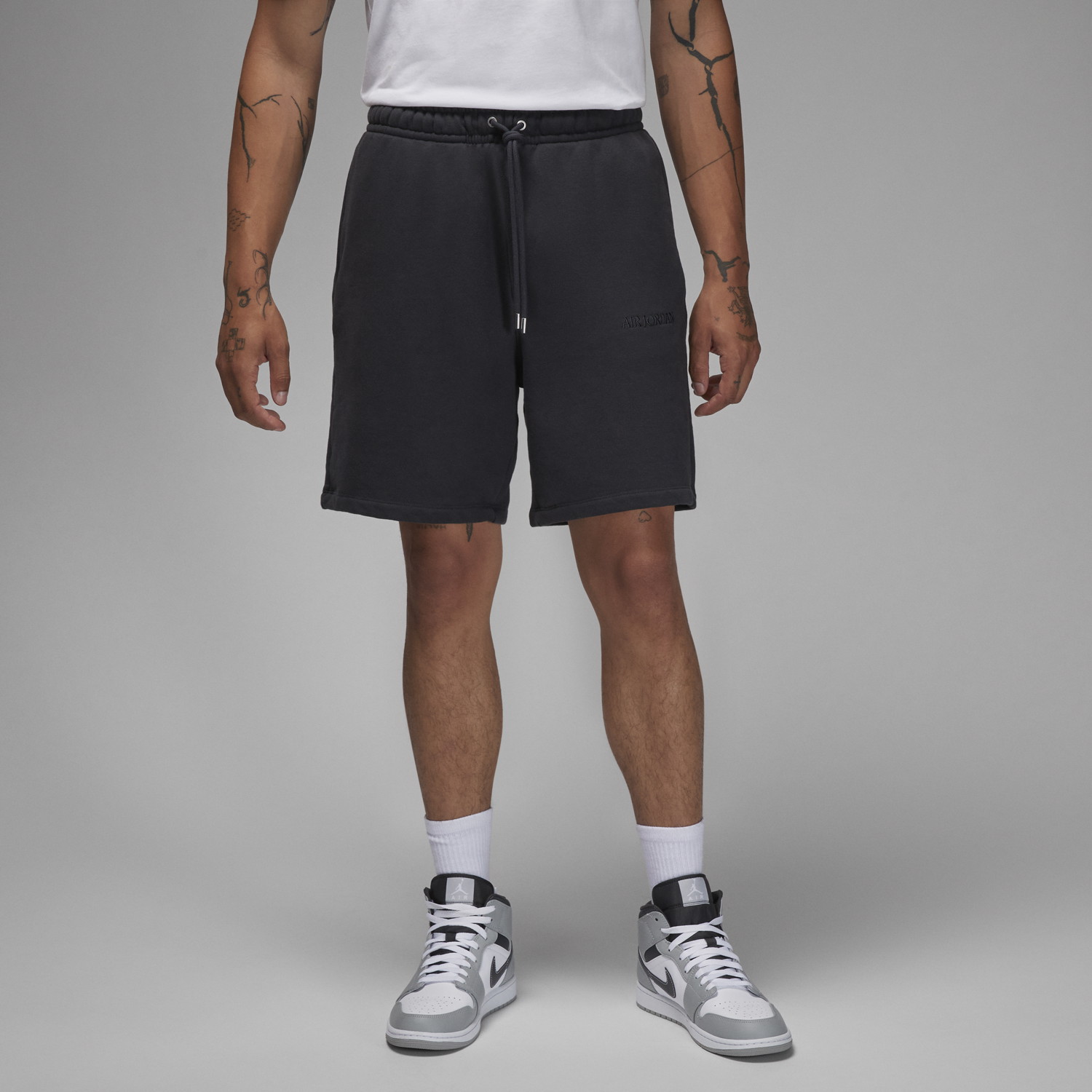Rövidnadrág Nike Wordmark Fleece Shorts Fekete | FJ0700-045, 0