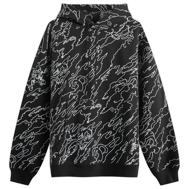 Sweatshirt Maharishi Maha Basquiat Fekete | 5130-BLK