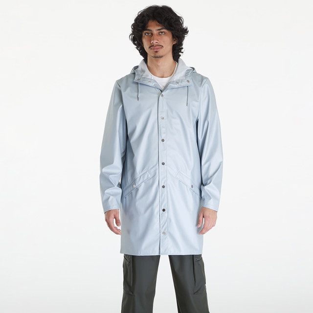 Dzsekik Rains Long Jacket W3 UNISEX 22 Wind Kék | 12020 22 Wind