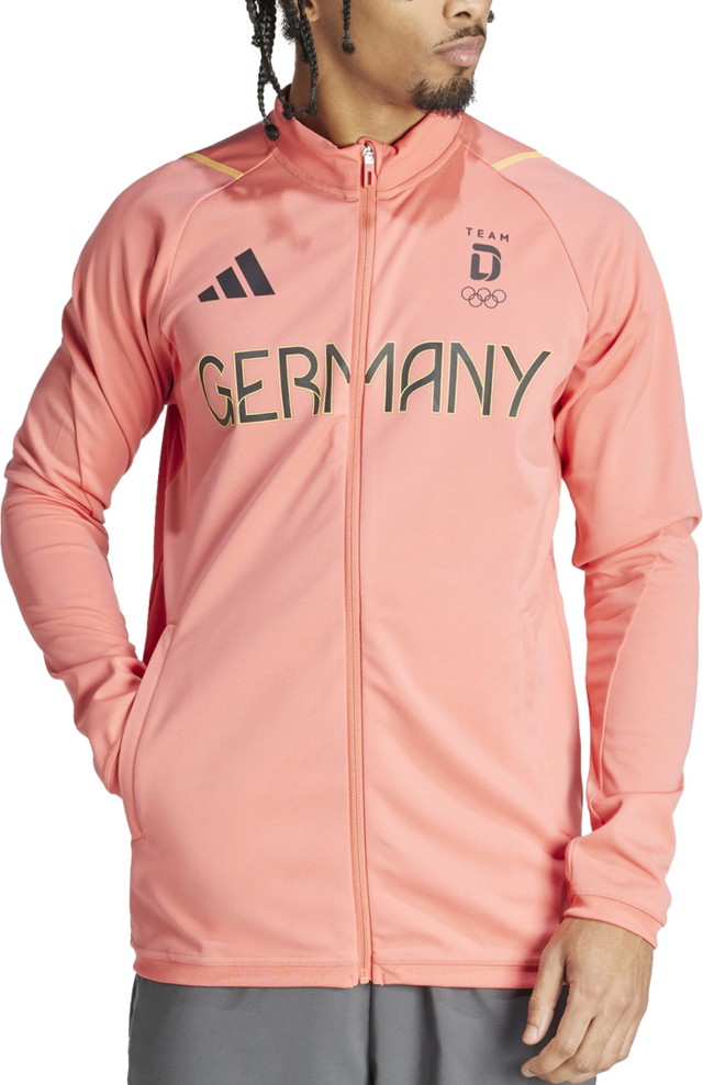 Dzsekik adidas Originals Team Germany Rózsaszín | iu2728