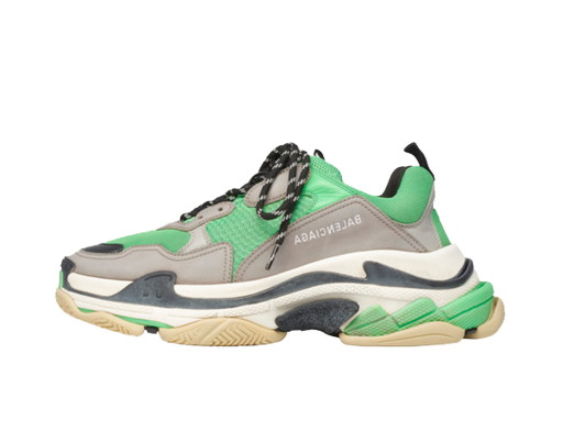 Sneakerek és cipők Balenciaga Triple S Green Grey Szürke | 536737W09OH3067