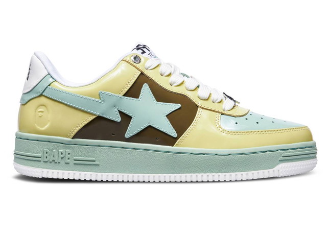 Sneakerek és cipők BAPE Bape Sta Brown "Beige" Sárga | 1I80191006