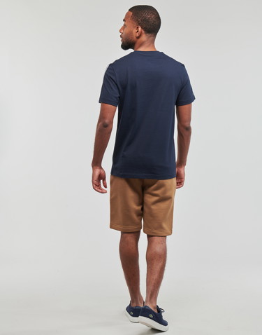 Pólóingek Lacoste Regular Fit Logo Stripe T-shirt Sötétkék | TH5071-166, 3