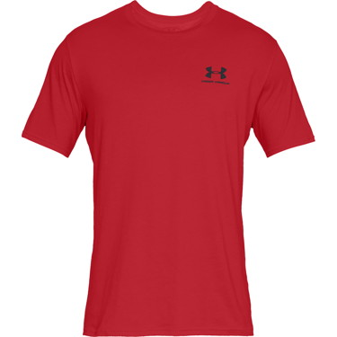 Póló Under Armour T-Shirt Sportstyle 
Piros | 1326799-600, 3