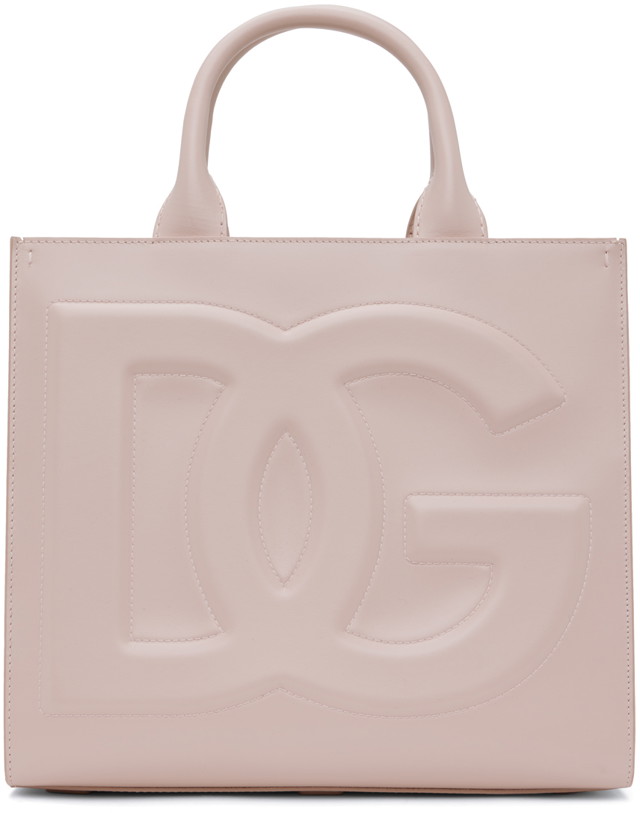 Vászontáskák Dolce & Gabbana Pink Small Daily Tote Rózsaszín | BB7272AQ269