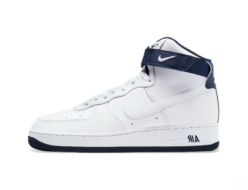 Sneakerek és cipők Nike Air Force 1 High '07 2 White Mystic Navy Fehér | CJ1381-100