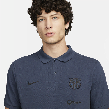 Pólóingek Nike F.C.Barcelon Third Football Polo Shirt Sötétkék | DX8782-437, 3